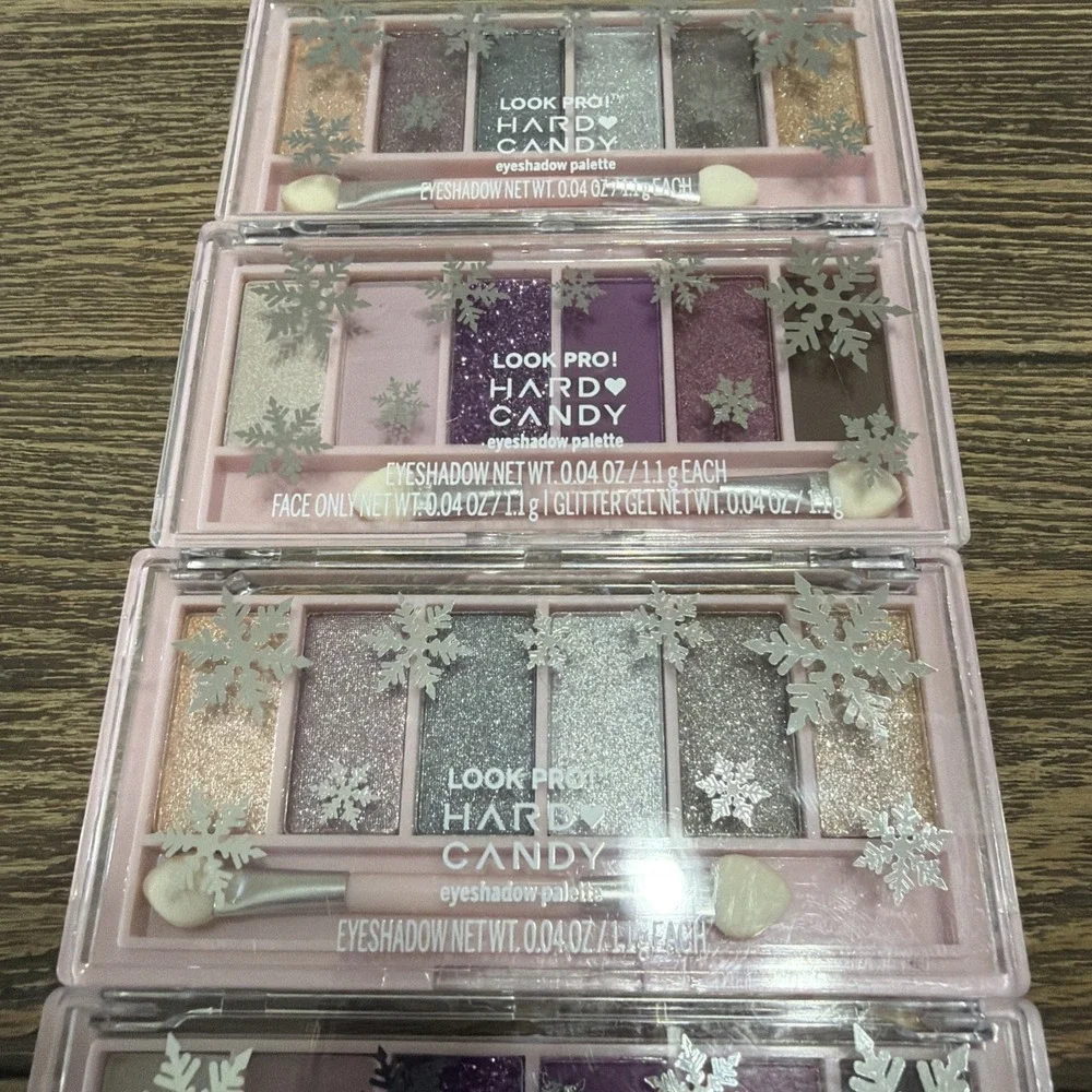 Hard candy eye shadow palettes lot, 4 included Indigo Steady Guilty Pleasure